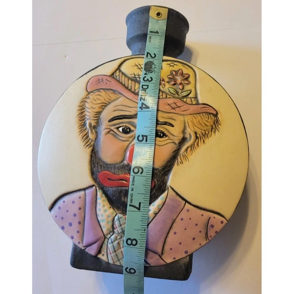 Handmade ceramic sad